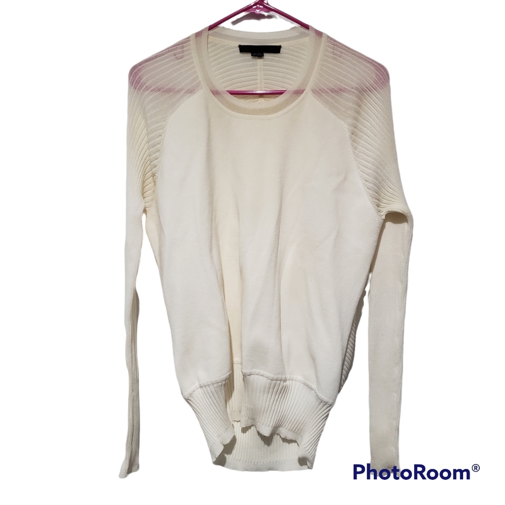 Alexander wang cream sweater size Large